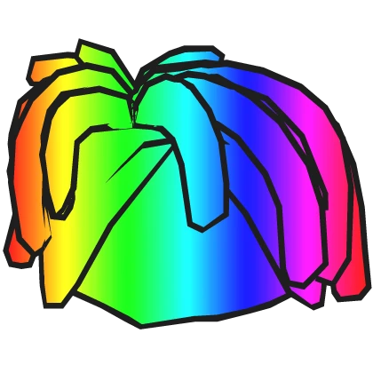 Rainbow Bacon Hair