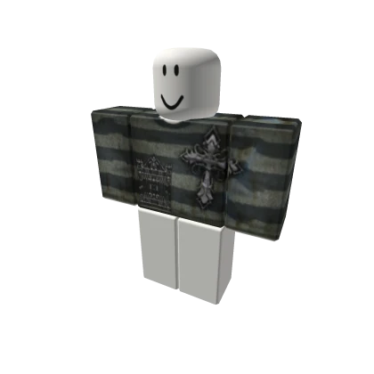 gothic cross gate sweater