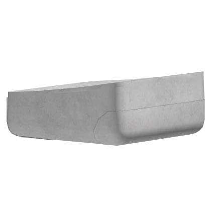 White Slim Gloves ( Left Arm )