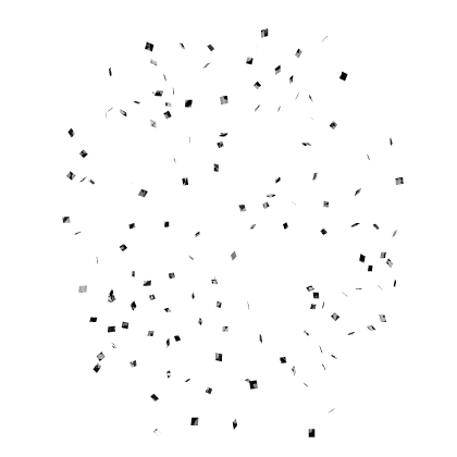 White Glitched Sparkles Aura