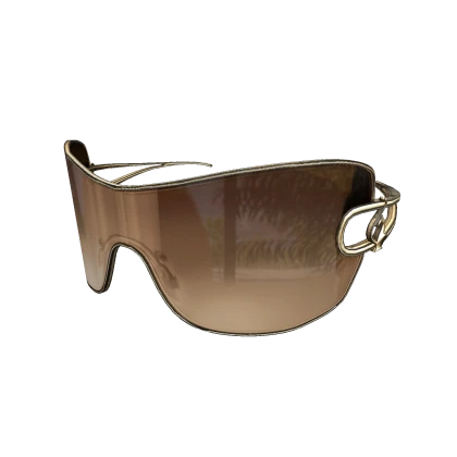 Vintage Designer Sunglasses | Gold