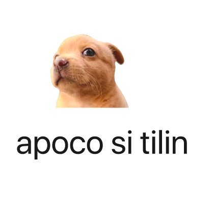 apoco si? tilin spanish meme texto