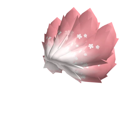 The tail of the nine-tailed Sakura Fox.