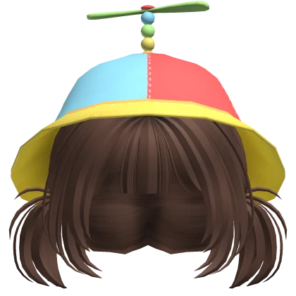 Propeller Hat Pigtails 🌀
