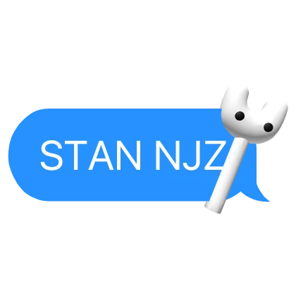 Stan NJZ New Jeans KPOP Text Lightstick