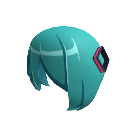 Energy Girl Green Hair