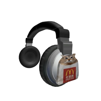 Hashbrown Cat Headphones CODE: HBCAT