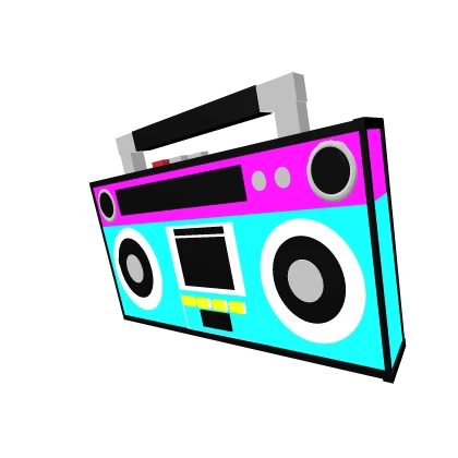  Neon Party Boombox