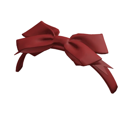 valentines red cute bow headband