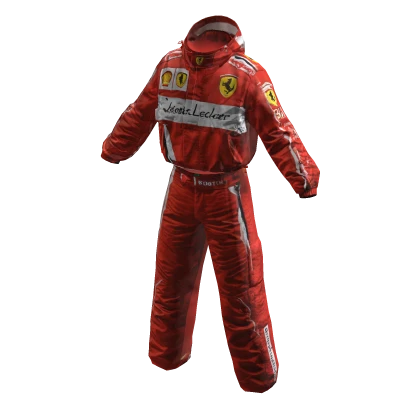 Red F1 Racer Jumpsuit