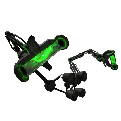 Dual Mechanical Cyber Claws (Green)