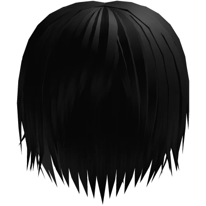 black emo messy japanese anime boy hair
