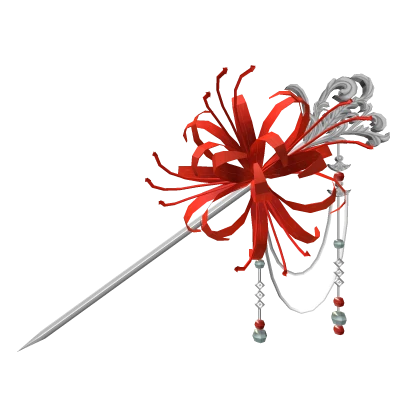 Red Spider Lily Hairpin