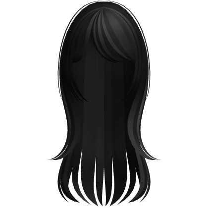  † : fatal horror protagonist wispy hair black