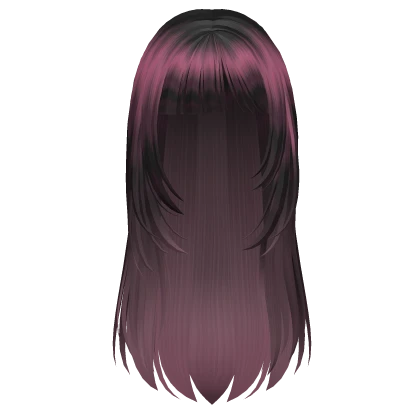 angel ring butterfly cut (black & pink)