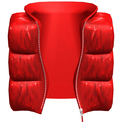 Puffer Vest Jacket Shiny Red [1.0]