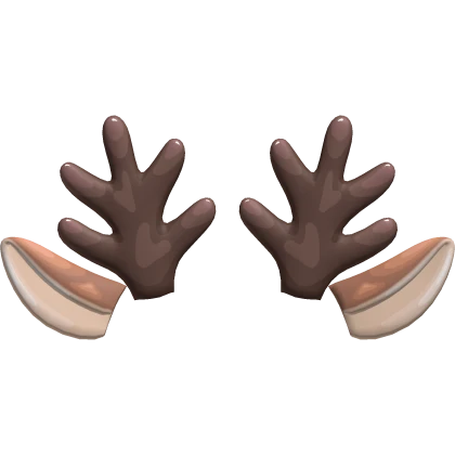 Christmas Deer Rudolph Reindeer Look Antlers Natal