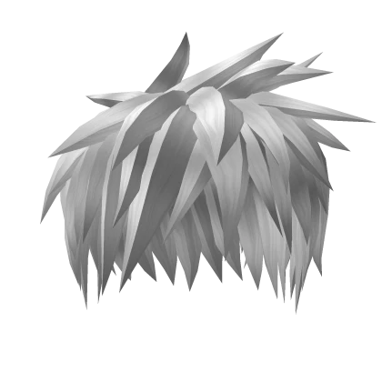 Silver Messy Anime hair 9.0