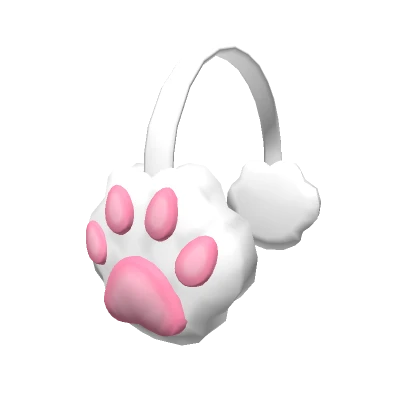 Kawaii Kitty Paw Earmuffs