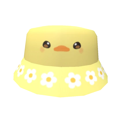 Flower Duck Hat