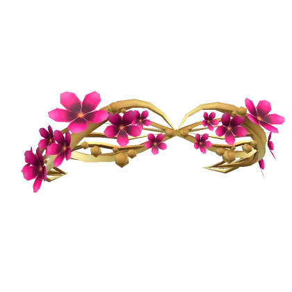 Pink Spring Flower Crown