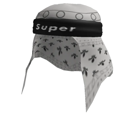 Bandana w/ Headband White