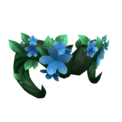 Blue Garden Horns