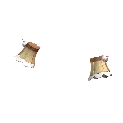  Kawaii Pudding igari Arm Warmers 🍮 ♡ Dessertcore