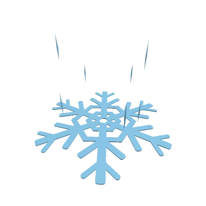 Snowflake Aura - Ice Blue