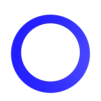 Player Circle - Blue