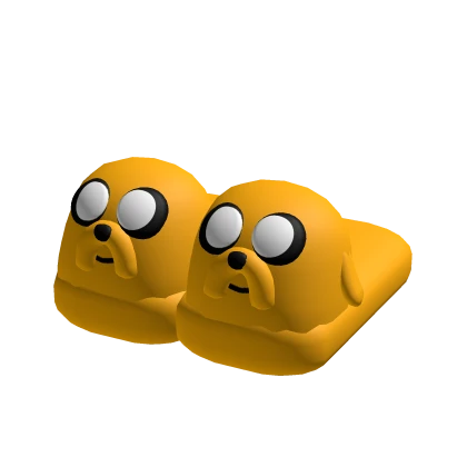 Jake The Dog Plushie Slippers Cartoon Slippers