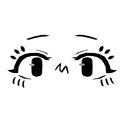 Cute happy 3D eyes (smaller)