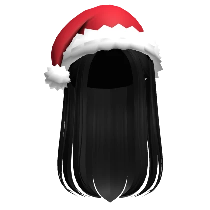 Long Christmas Hair (Black)