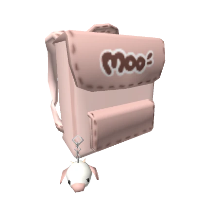 Moo Backpack Pink 3.0