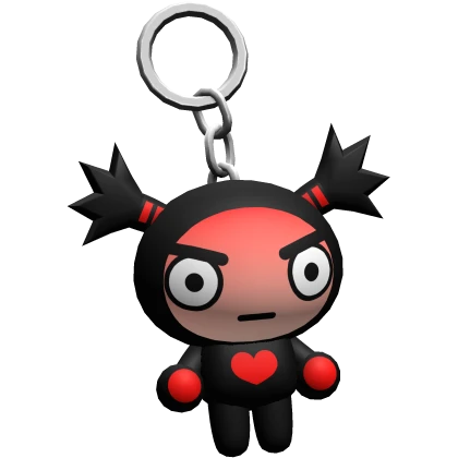 ♡ angry garu keychain