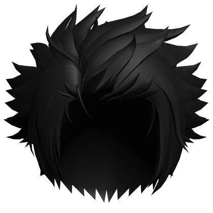 Sae Itoshi Black Messy Spikey Anime Hair