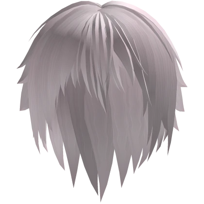 ♡ : pink anime scene messy emo hair 