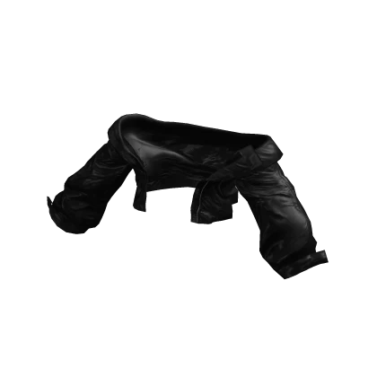 Black Y2K Oversized Jacket /MIWAS