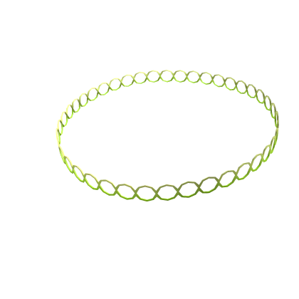 Thin Neon Green Choker Necklace 3.0