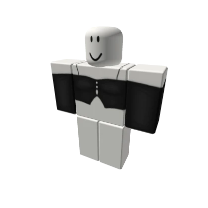 black corset vamp da hood top