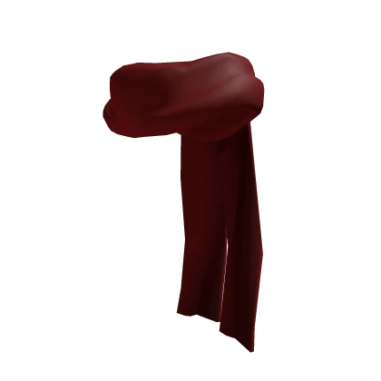 Long Red Scarf