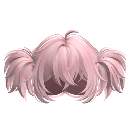 Mini Punk Messy Pigtails (Pink)