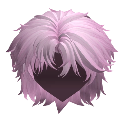 Pink Messy Wolfcut
