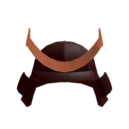 Red Samurai Warrior Helmet