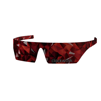 ✅ Crimson Sparkle Time Shades