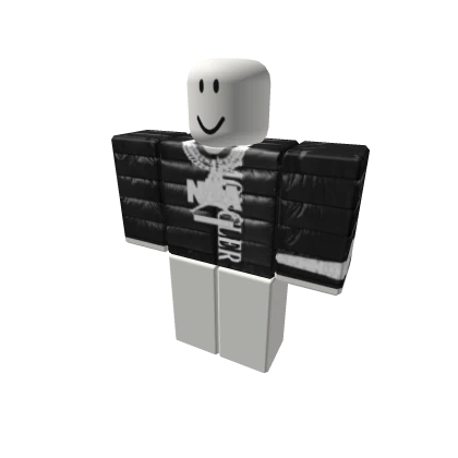 NBA YOUNGBOY 4KT X MONCLEAR Black Puff Jacket