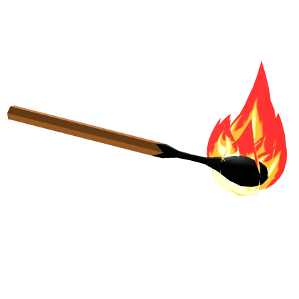 Glowing Fire Match Stick