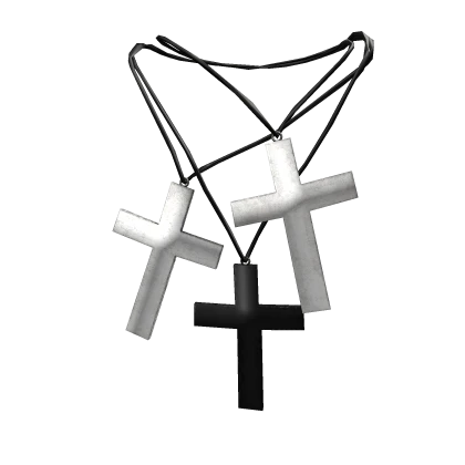 Cross Pendants (Black/White)