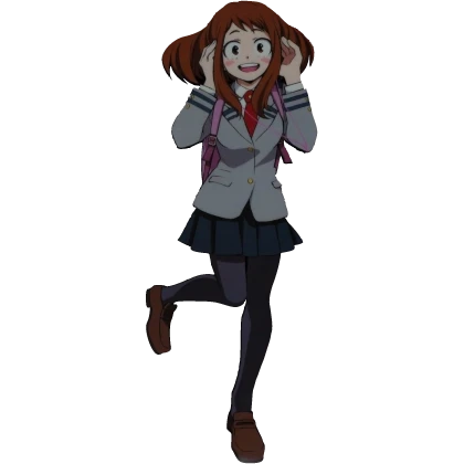 Ochaco Uraraka back buddy