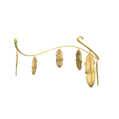 Feather Circlet Gold